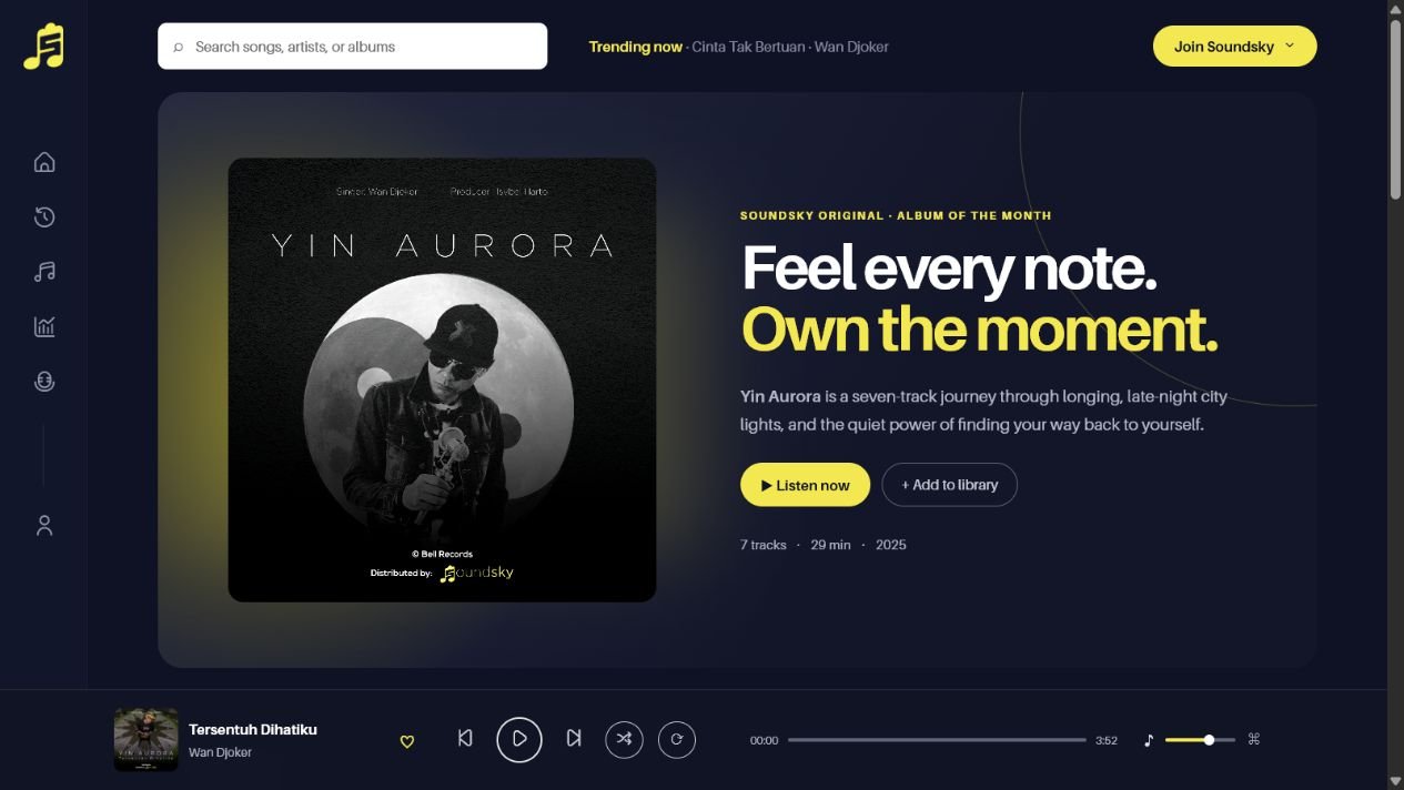 SoundSky music platform